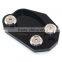 BJ-SSE-KA001 Aftermarket CNC Aluminum Anodized Motorbike Kickstand Pad for Motorcycle Kawasaki Z1000 10-15