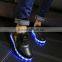 Fashion 7 Color Unisex Women Men USB Charging Sport Sneakers Flashing LED Shoes