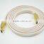 1M,2M,3M,5M,10M High speed Gold Plated Male-Male flat HDMI Cable 1.4 2.0 Version