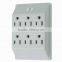 6 Outlet Wall Tap UL