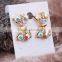 Popular Series Wholesale Fashion Gemstone Earrings for Gifts