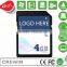 4GB SD card memory card 4GB sd hc memory card