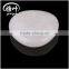45*35*7mm Natural White Jade gemstone Worry Stone for Massage