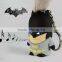 Bat Man LED light flash keychain
