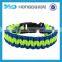 Outdoor camping 450 paracord bracelet survival