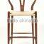 Hans Wegner Wooden Arm Y Barstool/ Wishbone chair(CH-512R)