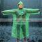hooded emergency promotional pe poncho without button