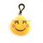 SUNYOU 6cm Mini Emoji Keychain Plush Toy Bag Accessory