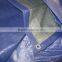 PE Plastic Sheet Tarpaulin high tensible strong reinforced edge triangle plastic corner striped hem pp rope anti-aging wholesale