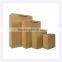 Custom logo kraft brown pape shopping bag