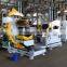 metal coiled material uncoiler straightener feeder 3 in 1 machine