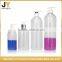 Factory directly price 300 450 750 1000ml pump plastic bottle shampoo lotion plastic PET pump bottle