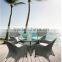 Classical rattan furniture set rattan coffee table and chair outdoor rattan dining set