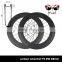 700C 88mm Deep Carbon Track Wheelsets High Stiffness, Clincher Carbon Track Wheelsets for Triathlon