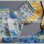 Cute baby knitted anti slip socks little bee cotton socks soft floor socks