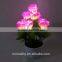 new product beautiful artificial flower with led for party wedding decoration
