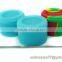 Luminous Nonstick Silicone container Non-stick food grade wax jars dab storage