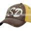 hot sale custom design patent fiber optic LED Light flashing caps outdoor sports baseball Cap with printed logo