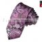 Men's woven jaquard paisley pattern neck tie
