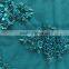 FANCY PEARL AND BEAD MESH EMBROIDERY FABRIC FOR EVENING DRESS