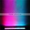 2015 Hot Selling 4 Sections 120*10mm RGB Battery Powered Wireless Decorative LED Wall Light