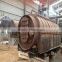 No pollution waste tire pyrolysis plant