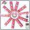 Folding pink gift box with lovely kitty picture for packaging lollipop