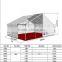 Temporary permanent tent aluminum profile