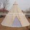 Canvas Fabric Outdoor Teepee Indian Tent