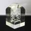 K9 handmade 3d laser crystal art glass cube