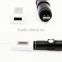 C92 Build in Battery Multifunction mini zoomable tactical usb flashlight