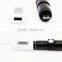 C92 Build in Battery Multifunction Mini Zoomable Tactical Usb Flashlight