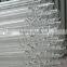 large diameter clear borosilicate glass tube