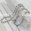 Stainless Steel 304 Ball Chain Hardware Fashion Jewelry Chain for Handbags Link or Decoration