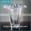 LX-Z078 Hand Pressed Crystal Clear Dewdrop Glass Votives Candle Holder