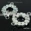 Fashion Design Crystal Charms Rhinestone Connector for Bikini