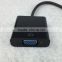 1080P Male-Female Gender micro HDMI to VGA converter cable