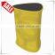 Triangle Tabletop Tension Fabric Podium Counter