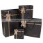 Black Background With Gold Spot Luxury Paper Gift Bag