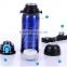 Premium quality eco-friendly double wall Insulated mugs thermos flask 304 stainless steel vacuum with hammock sports bottles