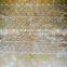 Charming flower lace high quanlity 100% polyester embroidery lace fabric for tablecloth
