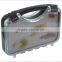 Waterproof plastic double side fly fishing suitcase large fly box