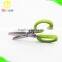 2016 herb scissors 3 baldes scissors for paper cutting and chop herbs fast