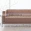 Liansheng Hot Sale Model, Fantastic Fabric Sofa With Plywood Shell Back and Stainless Steel Base