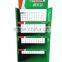 metal engine oil bottle supermarket shelf gondola advertising price HSX-S0082