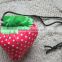 Strawberry bag polyester shopping bag with fruit shape