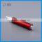 Airless pump eye roll on push tube