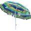 240cm Big Custom Printing Beach Umbrella