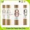 Manufacturers custom cylinder kraft paper tube for T-shirt packaging