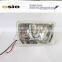 5 Inch Square BMC CRYSTAL GLASS Halogen Semi Sealed Beam